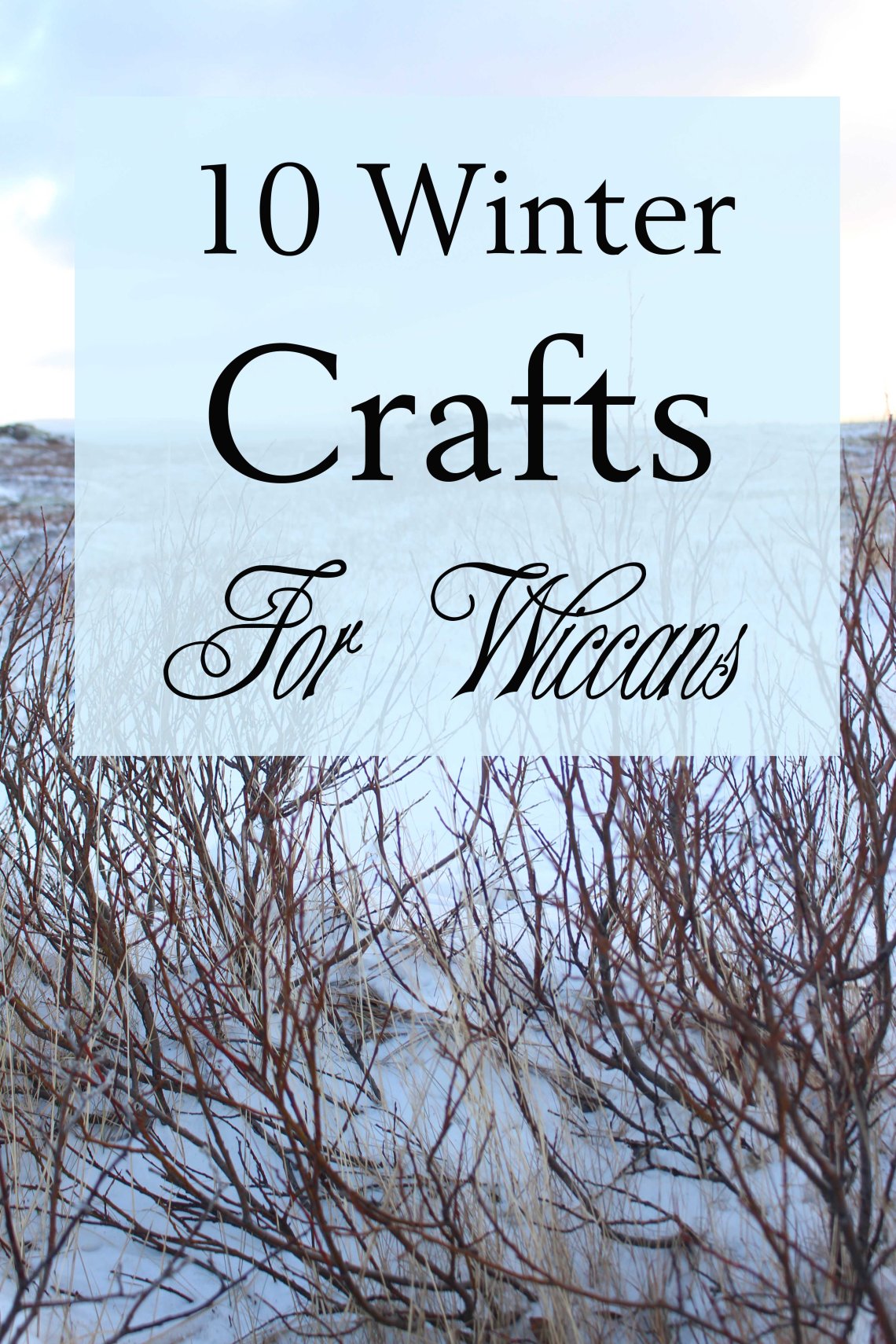 10 manualidades de invierno para wiccanos