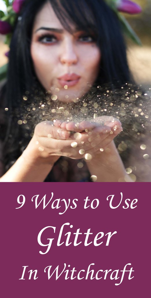 9 formas de usar purpurina en la brujería