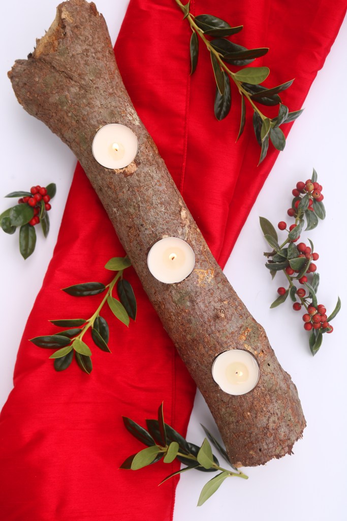 Cómo hacer un elegante tronco de Navidad para el solsticio de invierno