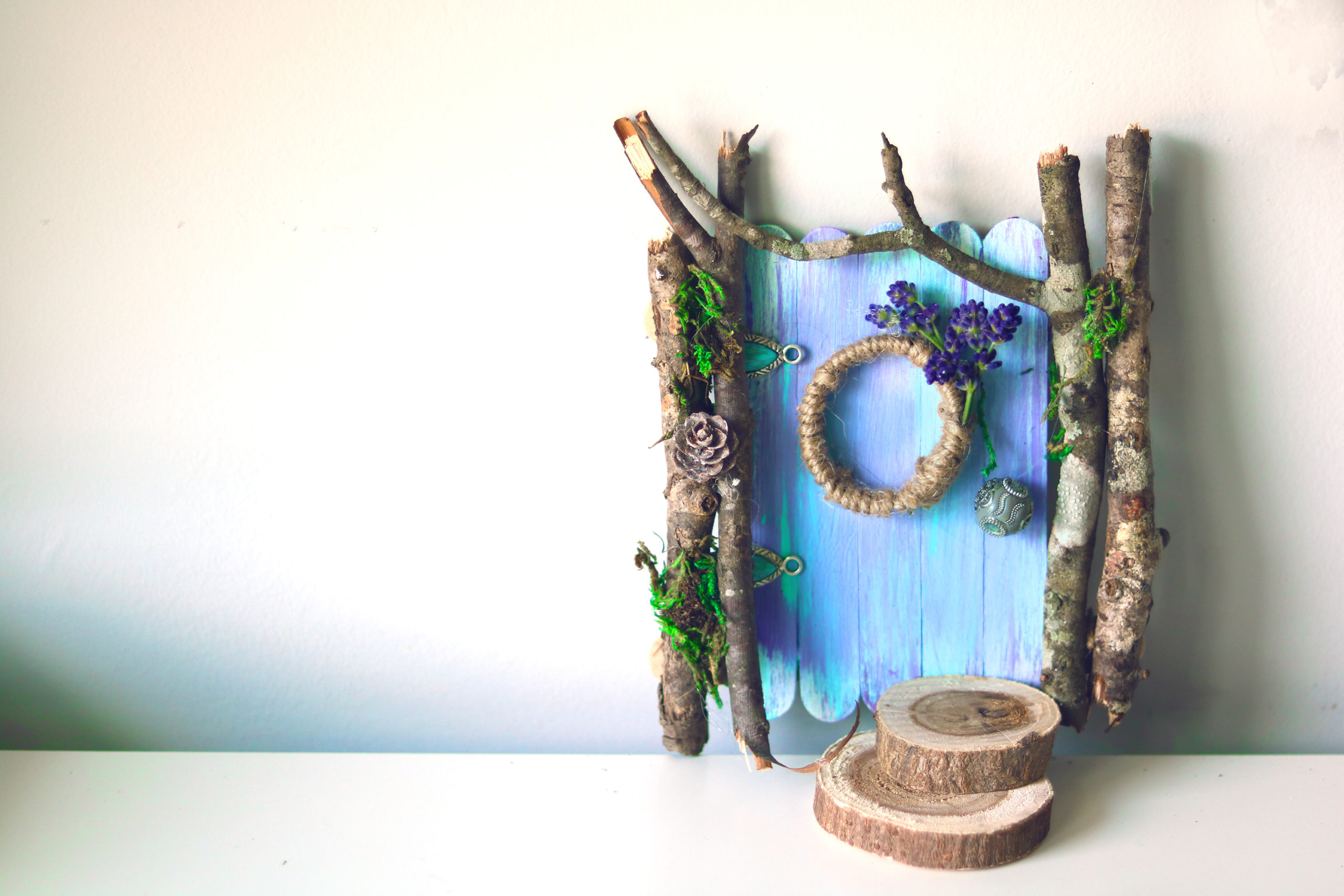 Proyecto de artesanía mágica DIY Fairy Door