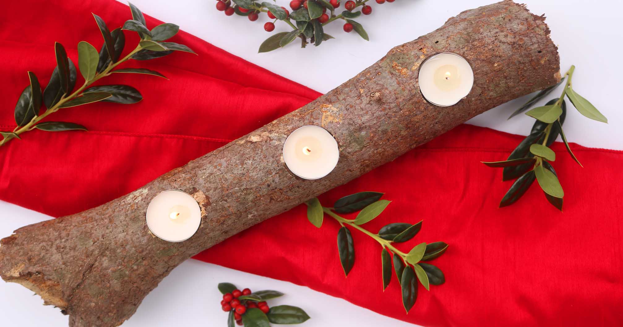 Cómo hacer un elegante tronco de Navidad para el solsticio de invierno