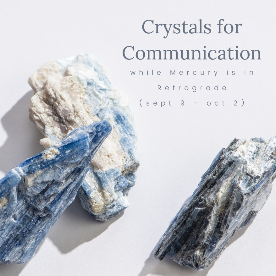 Cristales para la comunicación mientras Mercurio está retrógrado - Shoppe Geo