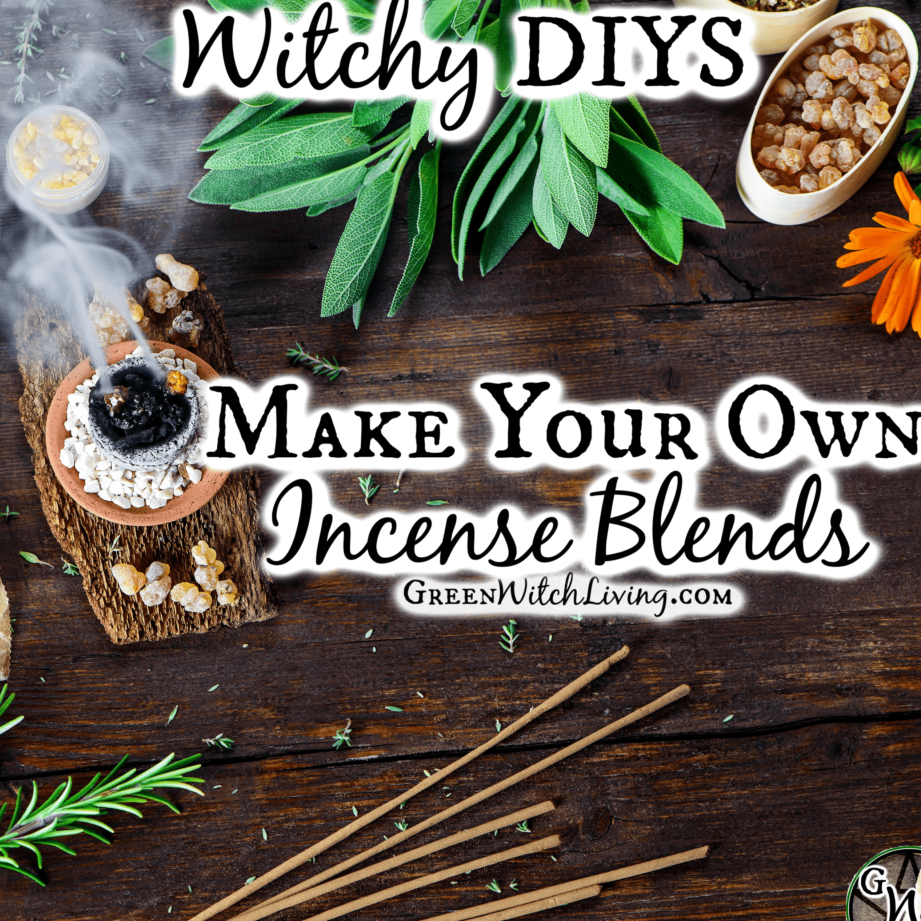 Bricolaje de brujas: haz tus propias mezclas de incienso - blog.greenwitchliving.com